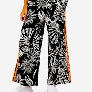 SIZE L ADIDAS FARM RIO COLLAB TRACK PANTS WIDE LEG - NEW W TAGS!